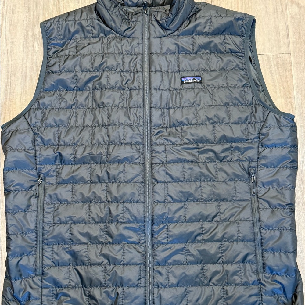 Patagonia Black Quilted Vest